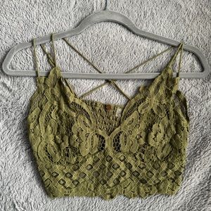 Brand - Free People Intimately FP Adella Longline Bralette 
Size - Medium